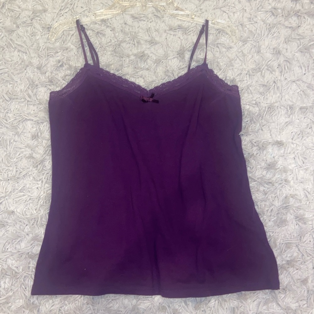 2000’s purple casual flow shirt